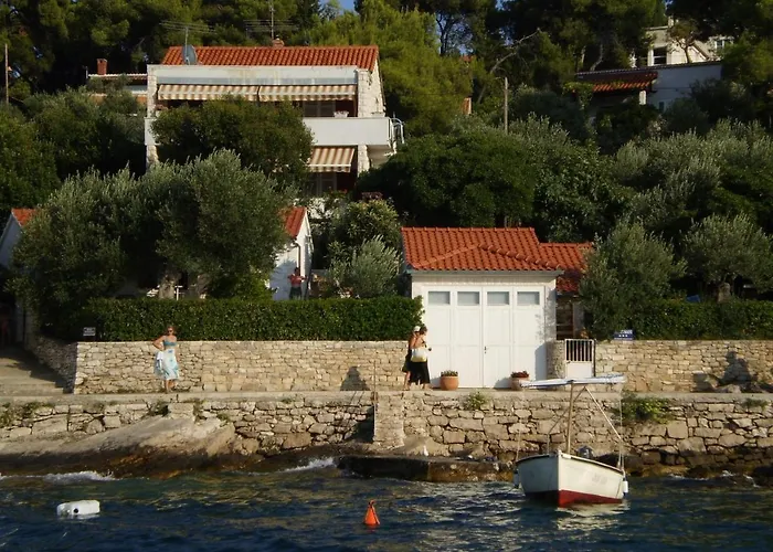 Beachfront With Big Terrace And Garden